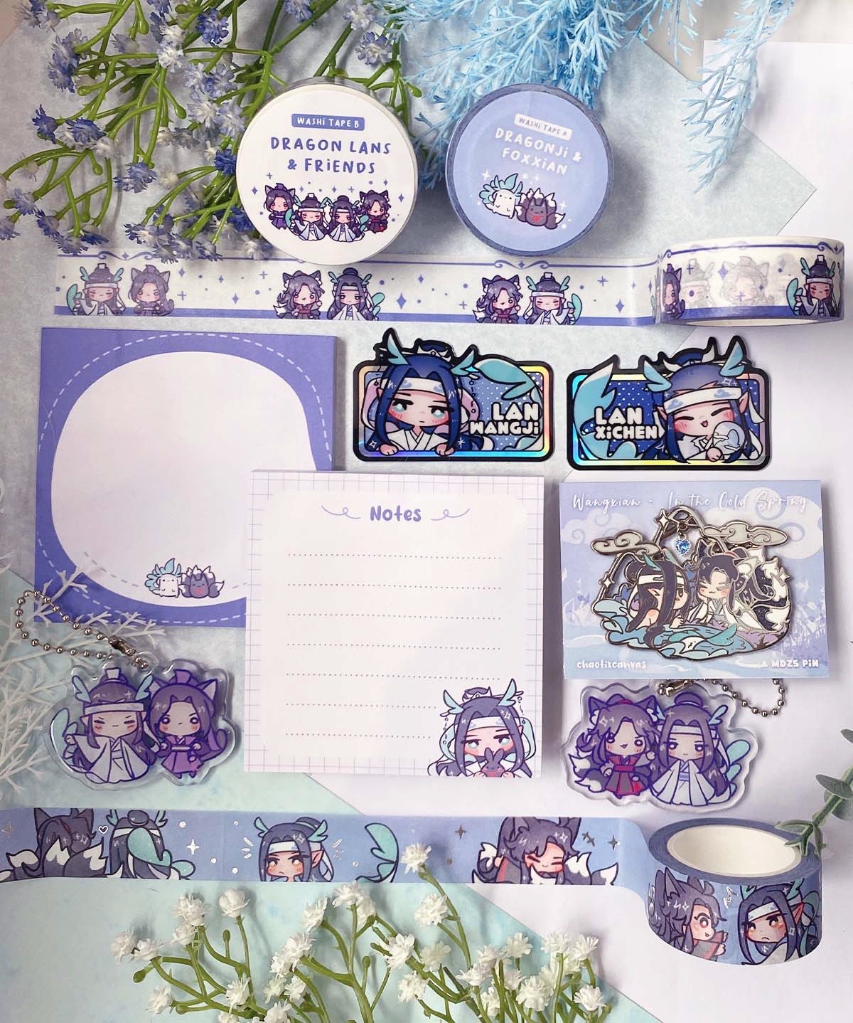 Dragon Lans Merch Bundle (MDZS) | chaotixcanvas